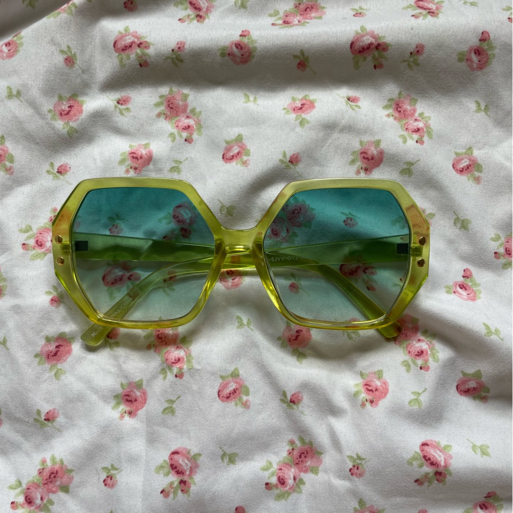 Urban Outfitters Green Tinted Sunglasses